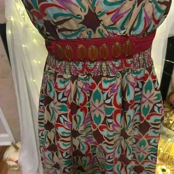 Chadwicks Women’s Maxi Dress. Size 8P. 100% Cotton. Sleeveless. Preowned. - Picture 2 of 7